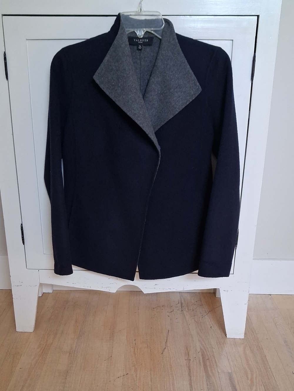 WOOL double-faced jacket NWOT